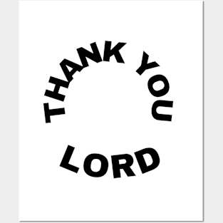 Thank You Lord - Thanksgiving Day Gift Posters and Art